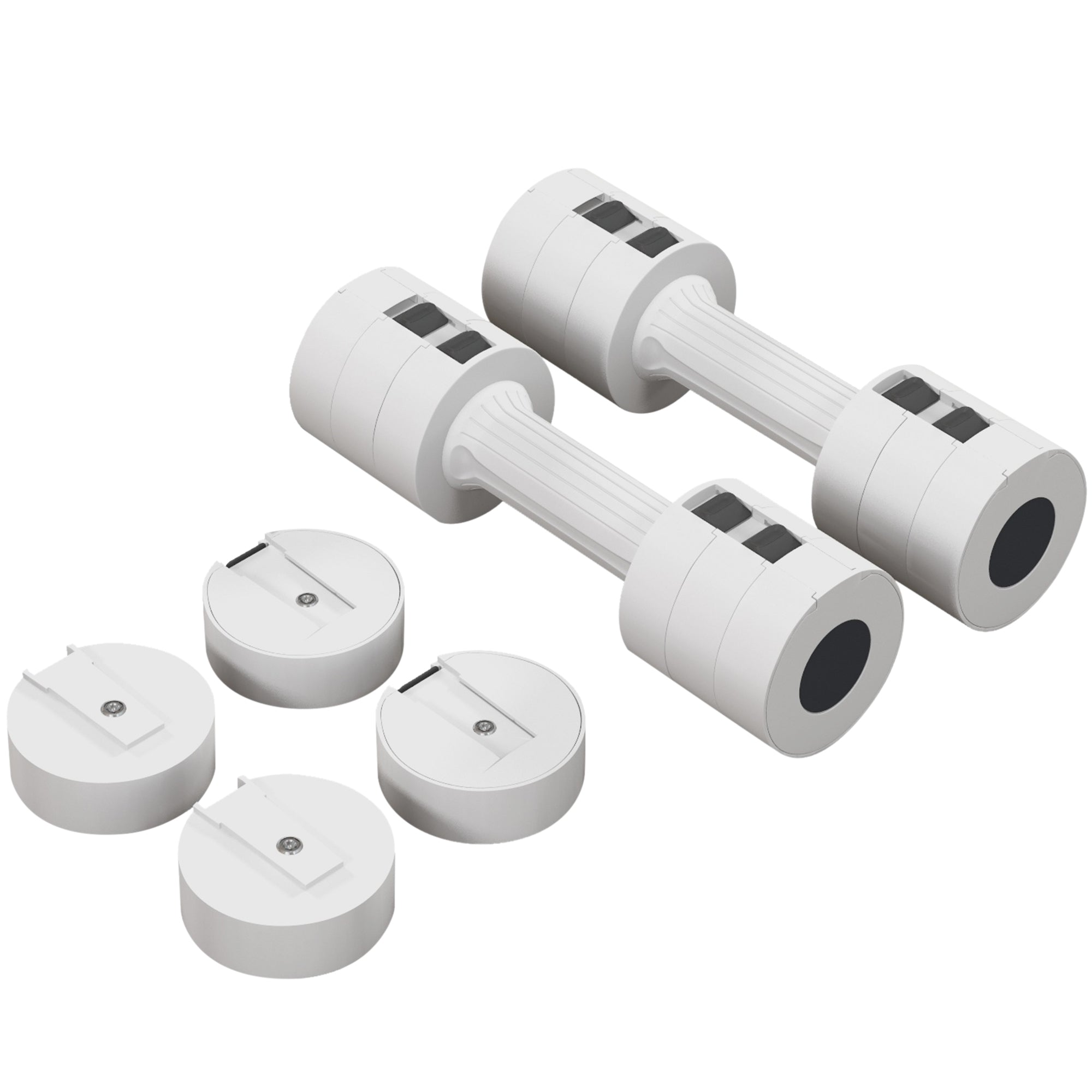 SPORTNOW Dumbbells Set, Adjustable Weights For Women Men Home Gym Workout, 2.5KG X 2