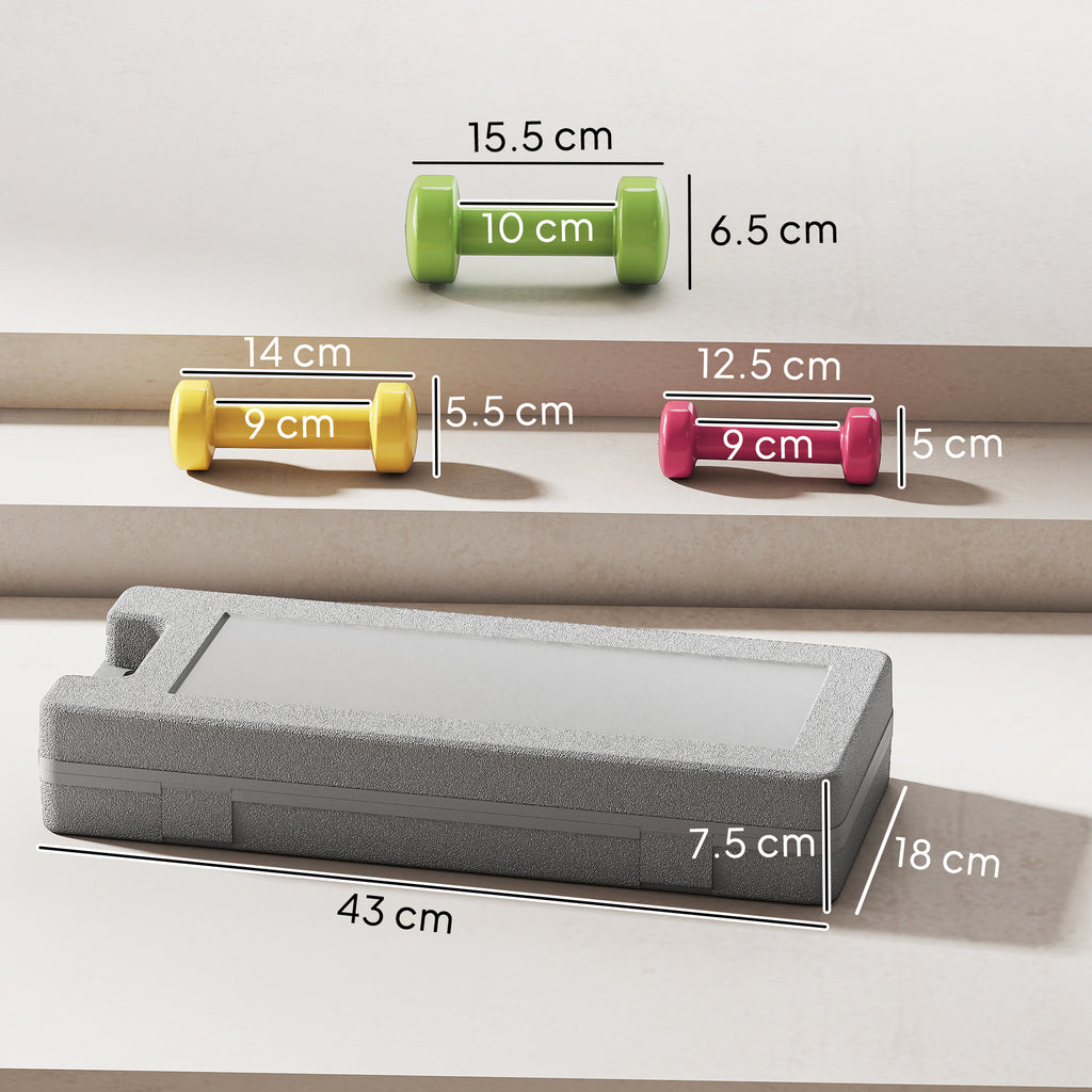 6Kg Dumbbell Set, Fitness Weight Set For Men And Women, Home Gym Workout