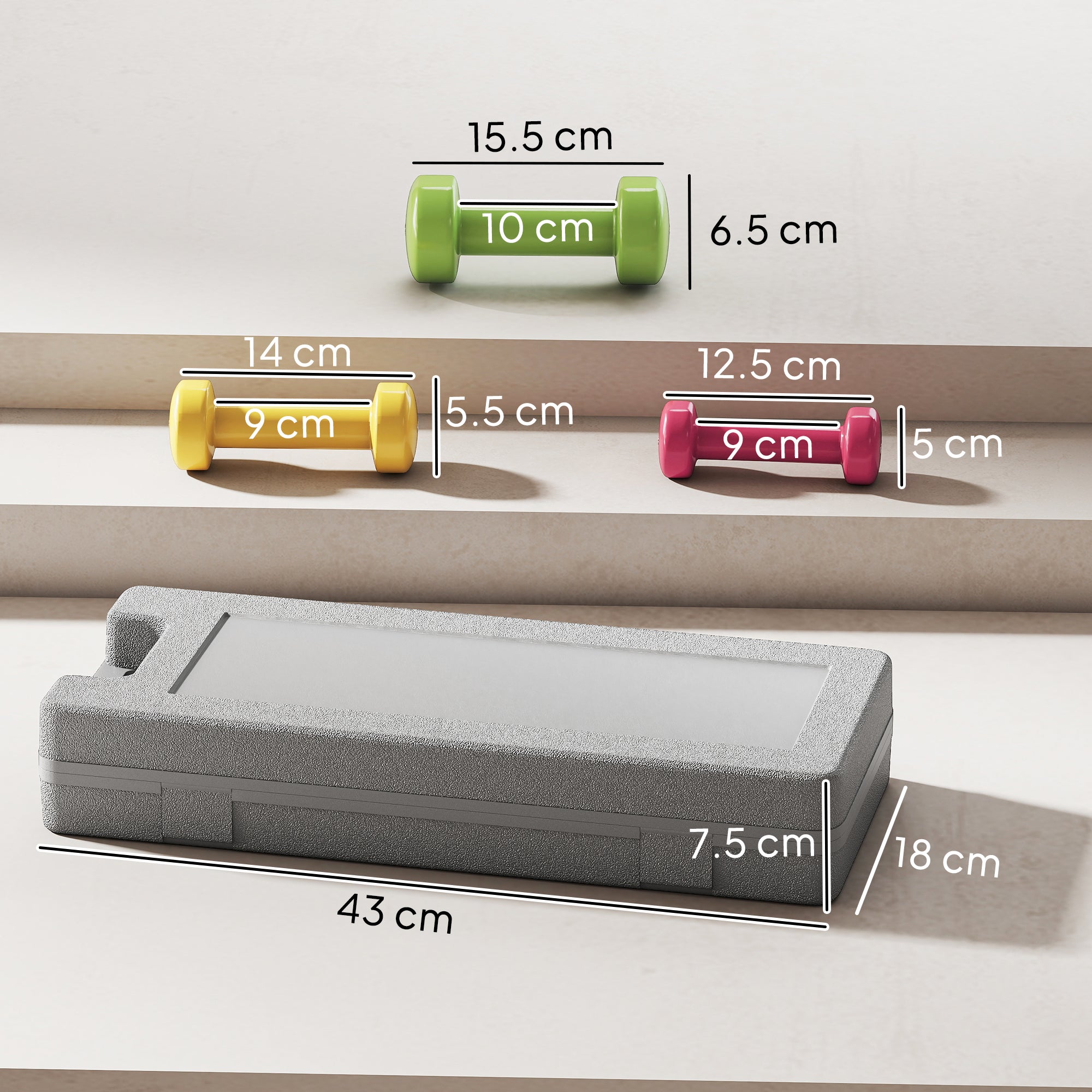 6Kg Dumbbell Set, Fitness Weight Set For Men And Women, Home Gym Workout