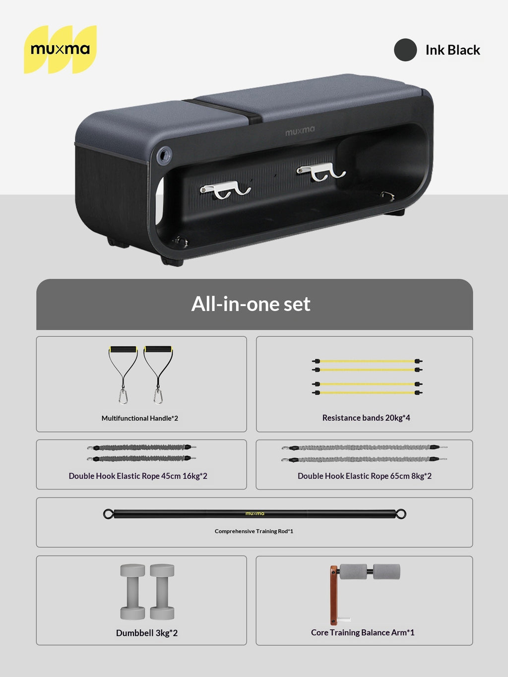 Pilates Equipment Home Multifunctional Fitness Chair And Bench